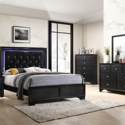 4 Pc Queen Size Bedroom Set