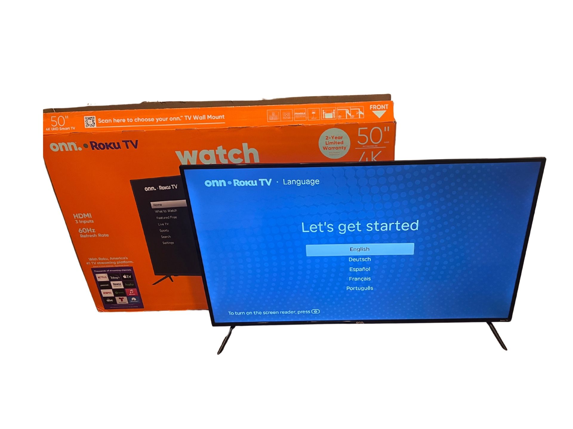 50” Inch Roku Smart TV 