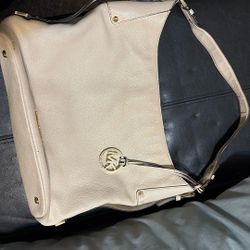 MK Michael Kors Beige- Cream Purse 