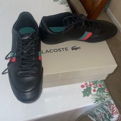 lacoste size 10