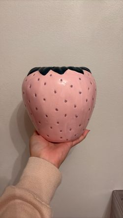 Strawberry Flower Vase