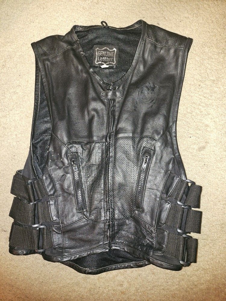 Leather Vest