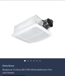 Bathroom Fan And Heater 