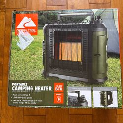 Ozark Trail 10,000 BTU Portable Propane Heater, suitable for indoor and outdoor