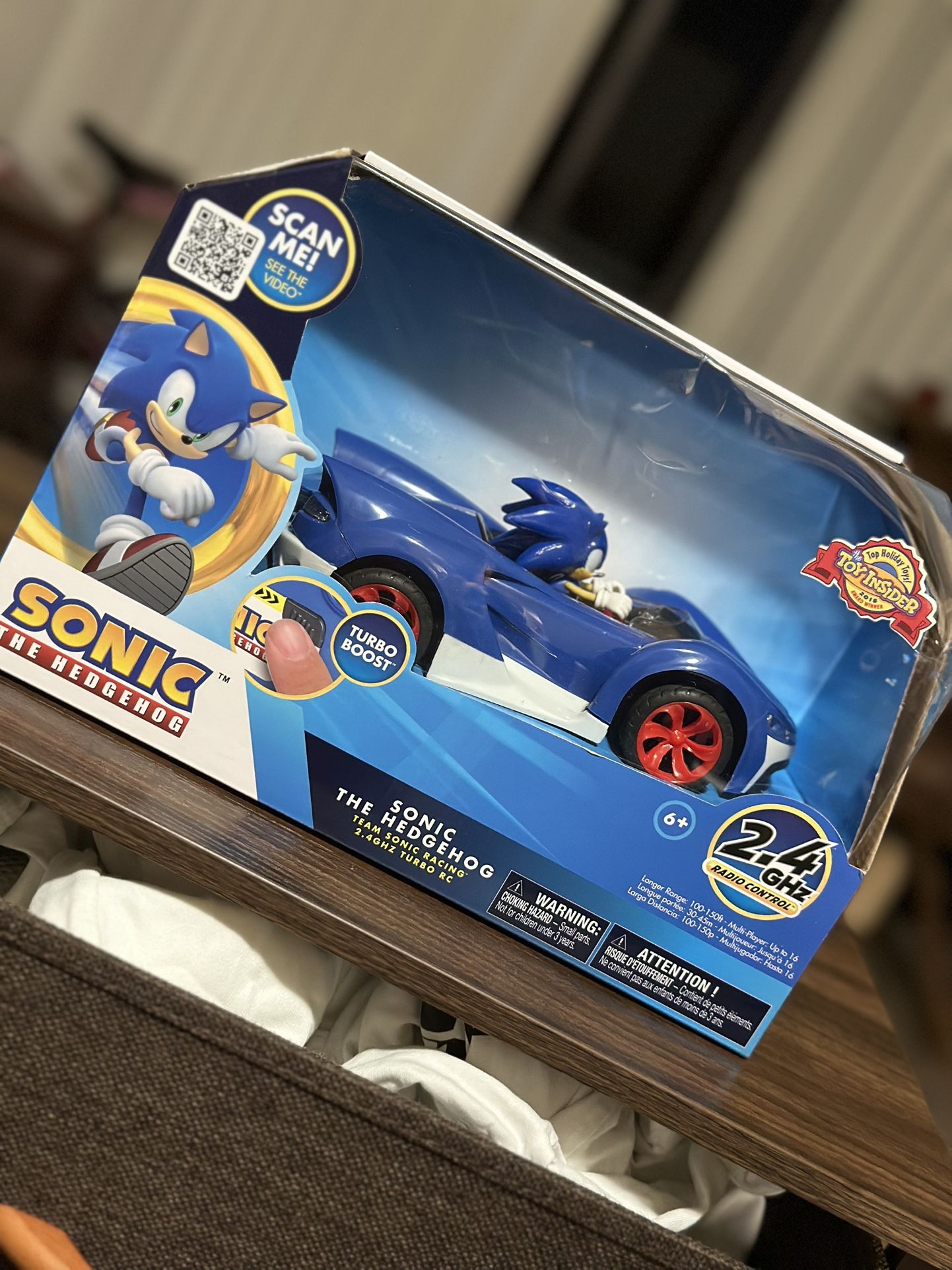 Sonic The Hedgehog 2.4GHZ Turbo RC