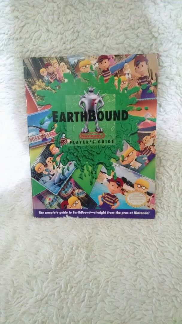Earthbound Strategy guide EXCELLENT condition with scratch and sniff cards
