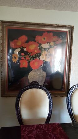 Gorgeous hand-painted huge picture specially made 56x54