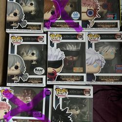 Jujutsu kaisen Funko Pop Lot