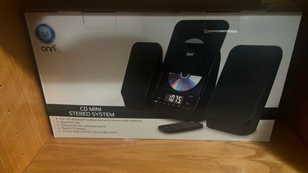 Cd mini stereo system ONN