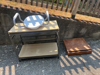 Free - utility shelf unit, toilet safety rail for elderly, wood storage box