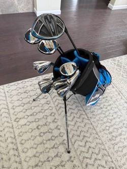 COMPLETE GOLF SET Callaway Rouge Driver & Tour Edge Bazooka 370 Irons