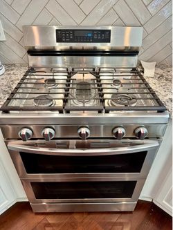 Samsung Flex Duo Freestanding Double Oven Gas Range
