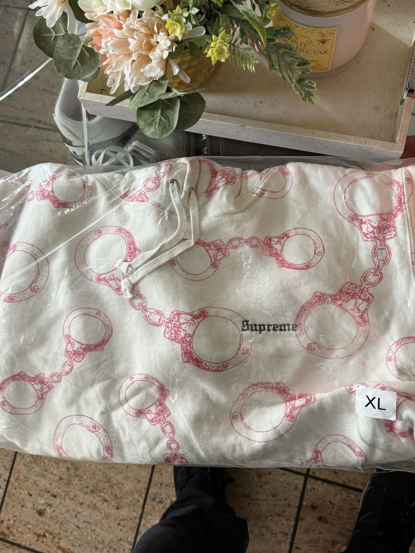 Supreme Handcuffs Hooded Sweatshirt 