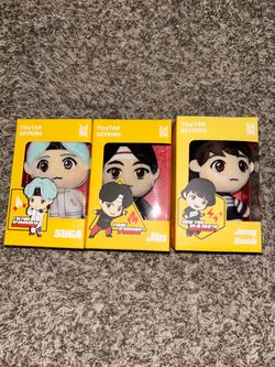 BTS Tinytan plushies
