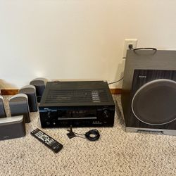 Complete Denon/Sony 7.1 A/V System