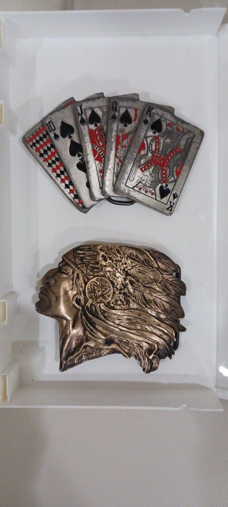 BUCKLES VINTAGE SET OF TWO