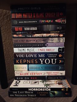 Horror and thriller books