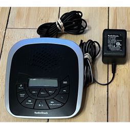 RadioShack Extended Capacity Digital Answering Machine System 43-3829 Home Phone Telephone