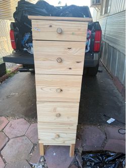 Wooden sock dresser