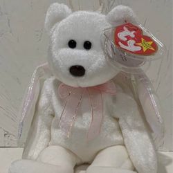 RARE HALO TY BEANIE BABY FIRST EDITION BROWN NOSE AND IRIDESCENT WINGS MULTIPLE ERRORS