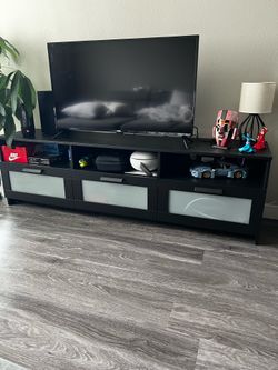 IKEA BRIMNES TV STAND - BLACK