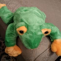  Ty Beanie Buddy plush frog named Smoochy