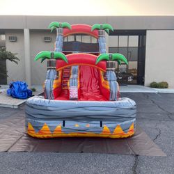 Volcano Waterslide 16ft H $2850