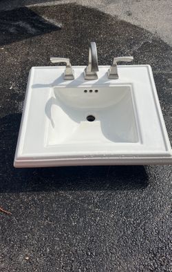 Nice Pedestal Sink And Faucet Kohler 