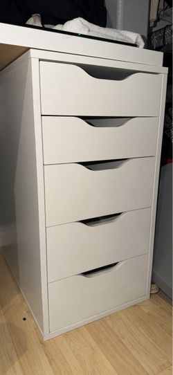 IKEA ALEX 5-Drawer Unit – White | Great Condition