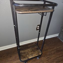Small wine rack cart