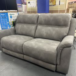 Next-Gen DuraPella Performance Fabric Dual Power Reclining Sofa