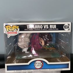 Funko Pop Demon Slayer Tanjiro vs Rui