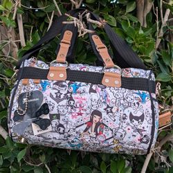 Tokidoki x LeSportsac Vegas Mocca Bag Rare 2008 Vintage Satchel Duffle Y2K NWT