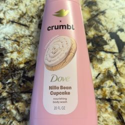 Crumbl Dove mills Bean Cupcake Body Lotion