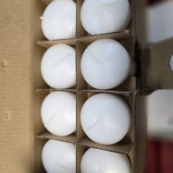 110- 2" unused floating candles