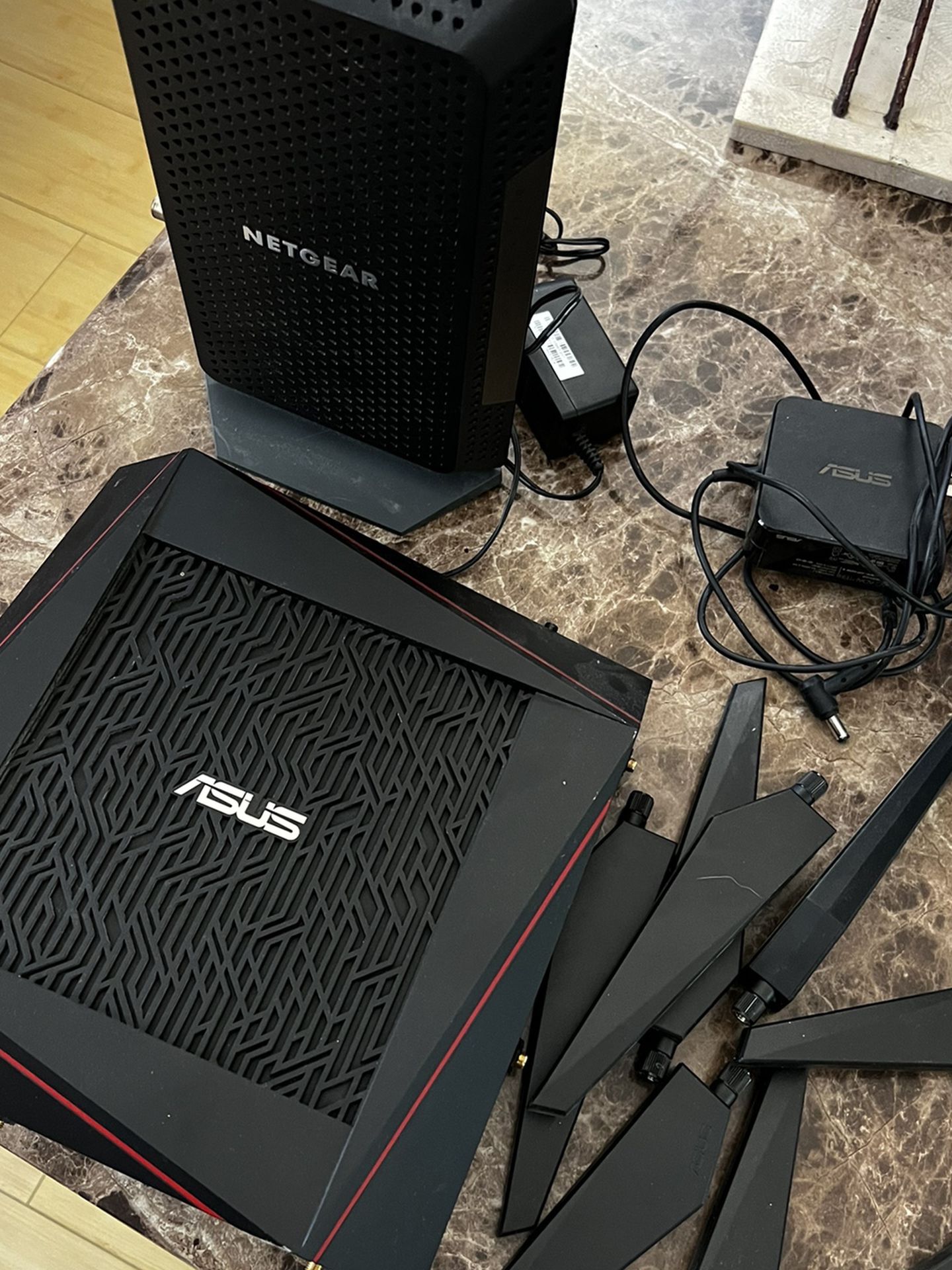 ASUS ROUTER(RT-AC5300) And NETGEAR MODEM(CM1200)
