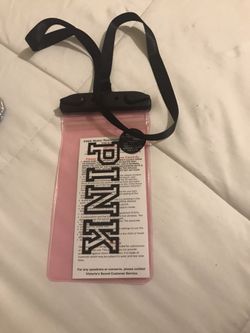 Pink waterproof case