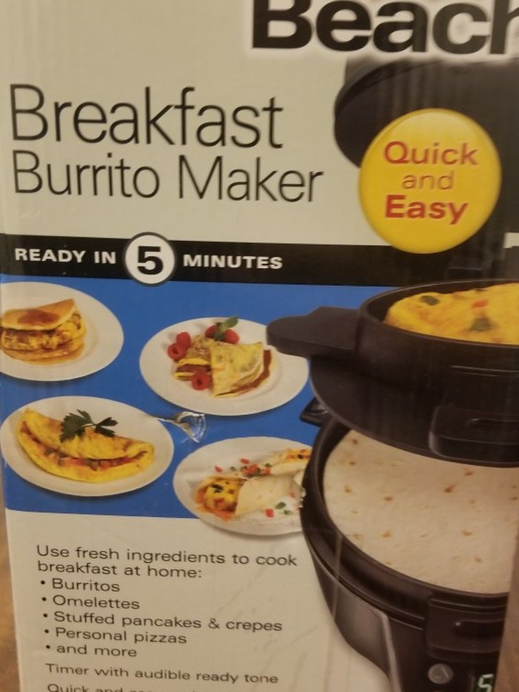 Hamilton Beach Breakfast Burrito Maker For $20 In Los Angeles, CA
