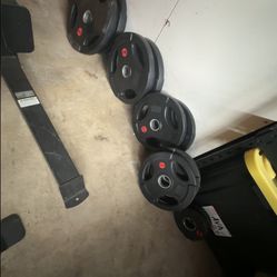 QUALITY RUBBER WEIGHT PLATES