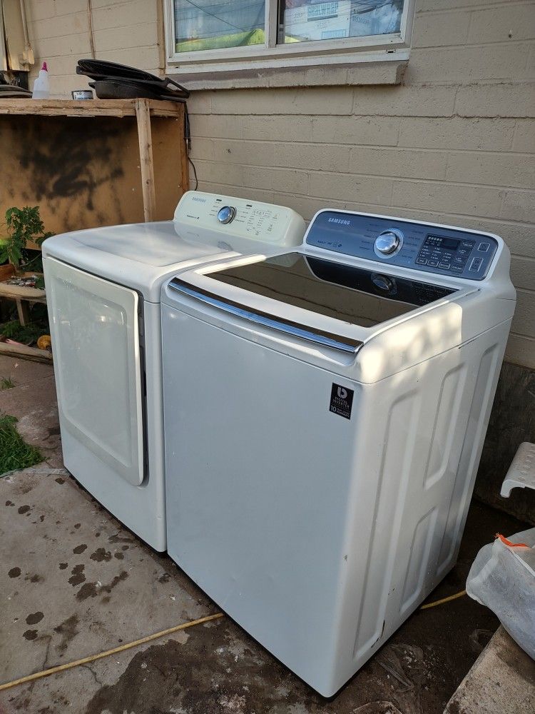 Samsung Top Loader Electric Washer And Dryer