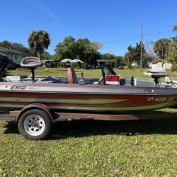 18 Foot Bass Boat 115 Mercury Engine  $3500. OBO (contact info removed)