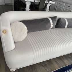 2 Velvet Sofa And 2 Armchairs Set