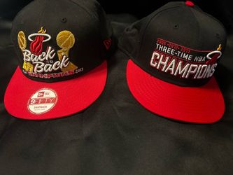 Miami Heat basketball Championship Hats