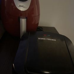 Air Fryer XL and George Foreman