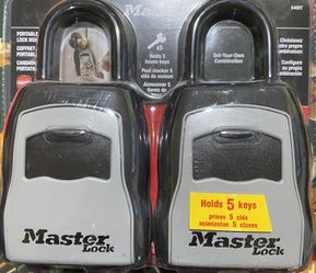 Master lock Portable Lock Box