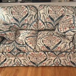 Custom Covered 66” Love Seat