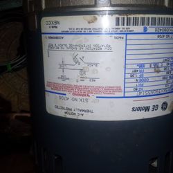 ge Electric Motor UNTESTED 