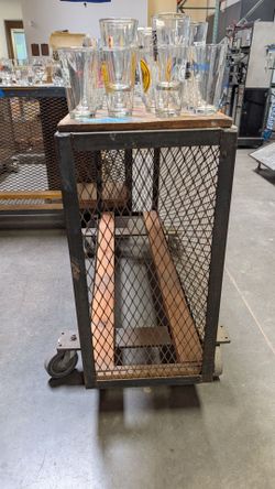 Rolling Metal Carts