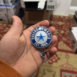 badge reel keychains and sticker
