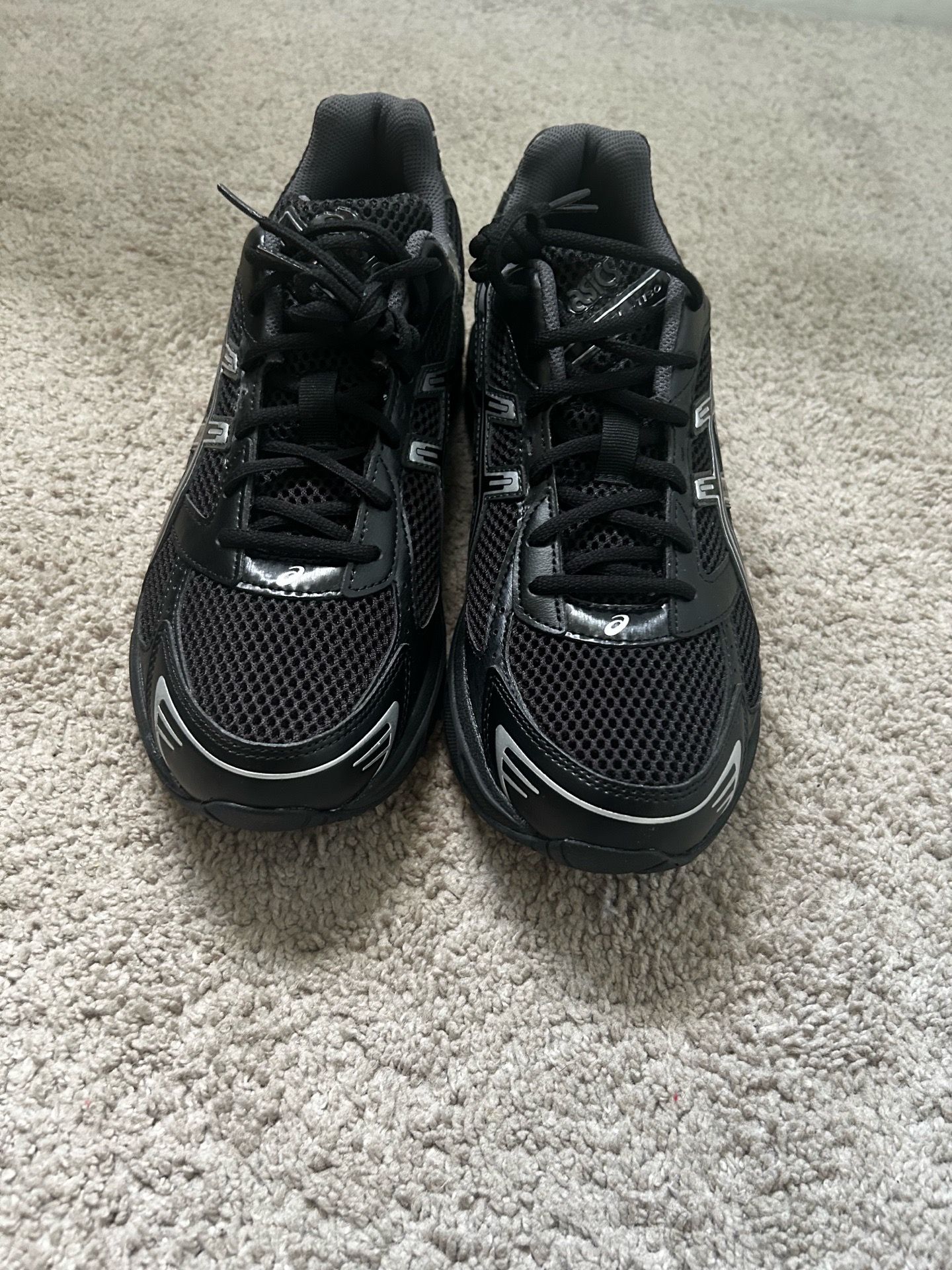 ASICS Gel-1130 Black Pure Silver(Size 11)